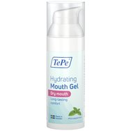 TePe Hydrating Mouth Gel 50ml - Mild Peppermint - Гел за незабавно облекчаване на симптомите на сухота в устата, с мек вкус на мента
