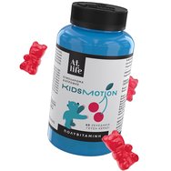 Atlife Kids Motion Gummies Multivitamin Хранителна добавка с формула от мултивитамини & микроелементи за деца от 4 години за покриване на хранителните нужди & нормално развитие с вкус на череша 60 желирани бонбона