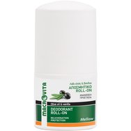 Macrovita Mellow Deoderant Roll-on with Olive Oil & Vanilla 50ml - Рол-он дезодорант с 24-часова защита със зехтин и ванилия, без алуминиеви соли Macrovita Mellow Deoderant Roll-on with Olive Oil & Vanilla 50ml - Рол-он дезодорант с 24-часова защита със зехтин и ванилия, без алуминиеви соли