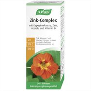 A.Vogel Zinc Complex 30tabs - Хранителна добавка с цинк, витамин С от прясна ацерола и витамин D от растителен произход A.Vogel Zinc Complex 30tabs - Хранителна добавка с цинк, витамин С от прясна ацерола и витамин D от растителен произход