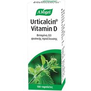 A.Vogel Urticalcin Vitamin D 180tabs - Хранителна добавка с витамин D3 от екстракт от коприва и калций за добро здраве на костите, зъбите, косата и кожата A.Vogel Urticalcin Vitamin D 180tabs - Хранителна добавка с витамин D3 от екстракт от коприва и калций за добро здраве на костите, зъбите, косата и кожата
