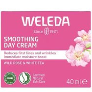 Weleda Wild Rose & Weisser Tee Smoothing Day Cream 40ml Weleda Wild Rose & Weisser Tee Smoothing Day Cream 40ml
