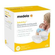 Medela Safe & Dry Disposable Nursing Pads 30 бройки