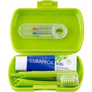 Curaprox Kids Oral Hygiene Travel Set 1 бр - Зелено