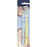 Curaprox Kids Ultra Soft Toothbrush 4-12 Years Много мека детска четка за зъби специално издание 2 броя Curaprox Kids Ultra Soft Toothbrush 4-12 Years Много мека детска четка за зъби специално издание 2 броя