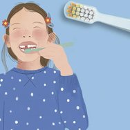 Curaprox Kids Ultra Soft Toothbrush 4-12 Years Много мека детска четка за зъби специално издание 2 броя