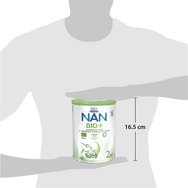 Nestle NAN Bio+ 2 Биологично краве преходно мляко на прах за кърмачета от 6-ия месец 800gr Nestle NAN Bio+ 2 Биологично краве преходно мляко на прах за кърмачета от 6-ия месец 800gr