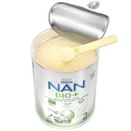 Nestle NAN Bio+ 2 Биологично краве преходно мляко на прах за кърмачета от 6-ия месец 800gr Nestle NAN Bio+ 2 Биологично краве преходно мляко на прах за кърмачета от 6-ия месец 800gr