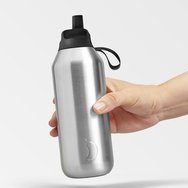Chilly\'s Series 2 Sport Bottle 500ml, код 22603 - Recycled Stainless Steel  Chilly\'s Series 2 Sport Bottle 500ml, код 22603 - Recycled Stainless Steel