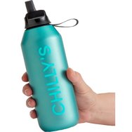 Chilly\'s Series 2 Flip Sport Bottle 500ml - Atlantis