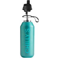 Chilly\'s Series 2 Flip Sport Bottle 500ml - Atlantis