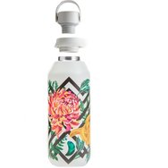 Chilly\'s Series 2 Urban Murals Reusable Bottle 500ml - Woven Dahlia