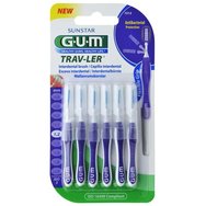 Gum Trav-Ler 1,2mm - ISO 3 Code (1512) 6 бр - Междузъбни четки, предназначени за премахване на повече плака Gum Trav-Ler 1,2mm - ISO 3 Code (1512) 6 бр - Междузъбни четки, предназначени за премахване на повече плака
