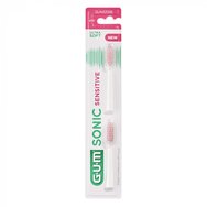 Gum Sonic Sensitive Battery Ultra Soft Toothbrush Heads 2 бр - Резервни глави за четка за зъби Gum Sonic Sensitive Battery Ultra Soft Toothbrush Heads 2 бр - Резервни глави за четка за зъби