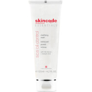 Skincode Essentials S.O.S Oil Control Clarifying Wash Нежен почистващ крем за лице за мазна/комбинирана кожа 125ml Skincode Essentials S.O.S Oil Control Clarifying Wash Нежен почистващ крем за лице за мазна/комбинирана кожа 125ml
