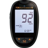Fora 6 Connect Multi Functional Monitoring System 1 бр - Многофункционална система за мониторинг на 6 здравни биомаркера в устройство за самотестуване с Bluetooth свързаност Fora 6 Connect Multi Functional Monitoring System 1 бр - Многофункционална система за мониторинг на 6 здравни биомаркера в устройство за самотестуване с Bluetooth свързаност