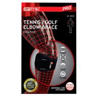 Dr. Frei Tennis / Golf Elbow Brace Fixative Черен един размер 1 бр - Обвиване на лакътя с два пръста за епикондилит Dr. Frei Tennis / Golf Elbow Brace Fixative Черен един размер 1 бр - Обвиване на лакътя с два пръста за епикондилит