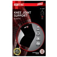 Dr. Frei Knee Joint Support Elastic Черен 1 бр - Medium - Двойна еластична наколенка за ежедневна употреба Dr. Frei Knee Joint Support Elastic Черен 1 бр - Medium - Двойна еластична наколенка за ежедневна употреба