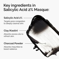 The Ordinary Salicylic Acid 2% Masque Почистваща & Ексфолираща Маска за Лице, Насочена към Мазна Кожа с Несъвършенства и Без Блясък 50ml The Ordinary Salicylic Acid 2% Masque Почистваща & Ексфолираща Маска за Лице, Насочена към Мазна Кожа с Несъвършенства и Без Блясък 50ml