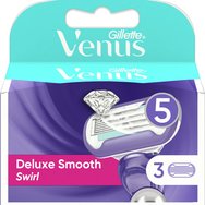 Gillette Venus Deluxe Smooth Swirl Razor Blades 3 бр