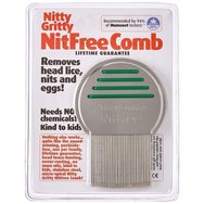 Nitty Gritty Гребен за въшки 1 брой - Зелен Nitty Gritty Гребен за въшки 1 брой - Зелен