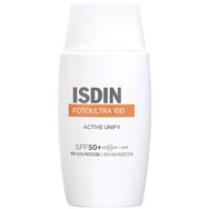 Isdin Fotoultra 100 Active Unify Depigmenting Spf50+ слънцезащитен крем за лице с много висока защита за намаляване и превенция на тъмни петна от слънцето 50ml Isdin Fotoultra 100 Active Unify Depigmenting Spf50+ слънцезащитен крем за лице с много висока защита за намаляване и превенция на тъмни петна от слънцето 50ml