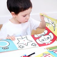 Banana Panda Looong Coloring Books Tracing Patterns 3 Years+, 2 бр - Wonderland