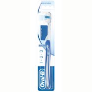 Oral-B 123 Indicator Medium Toothbrush 40mm 1 брой - синьо / синьо