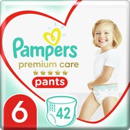 Pampers Premium Care Pants Mega Pack No6 (15+Kg) 42 памперса