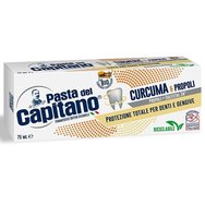 Pasta Del Capitano Curcuma & Propoli Total Protection Паста за зъби с куркума и прополис с противовъзпалителни свойства 75ml Pasta Del Capitano Curcuma & Propoli Total Protection Паста за зъби с куркума и прополис с противовъзпалителни свойства 75ml