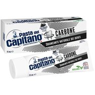 Pasta Del Capitano Charcoal Избелваща паста за зъби с активен естествен въглен 75ml Pasta Del Capitano Charcoal Избелваща паста за зъби с активен естествен въглен 75ml