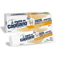Pasta Del Capitano Ginger Total Protection Уникална паста за зъби с джинджифил защитава венците и дава прохладен дъх 75ml Pasta Del Capitano Ginger Total Protection Уникална паста за зъби с джинджифил защитава венците и дава прохладен дъх 75ml
