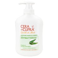 Cera Di Cupra Antibacterial Hand & Face Soap 200ml - Хидратиращ и антибактериален сапун за лице и ръце с екстракт от прополис и евкалипт с помпа Cera Di Cupra Antibacterial Hand & Face Soap 200ml - Хидратиращ и антибактериален сапун за лице и ръце с екстракт от прополис и евкалипт с помпа