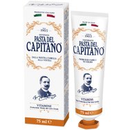 Pasta Del Capitano Vitamins Toothpaste 75ml - Паста за зъби с витамини за пълна защита и дълбоко почистване Pasta Del Capitano Vitamins Toothpaste 75ml - Паста за зъби с витамини за пълна защита и дълбоко почистване