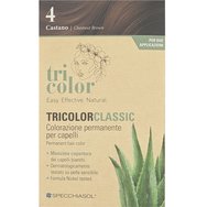 Specchiasol Tricolor Classic Permanent Hair Color 1 бр - 4 / Chestnut Brown