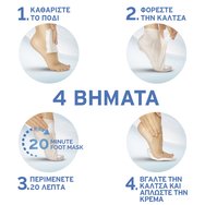 Scholl Expert Care Pedimask Nourish Value Pack 4 Ζευγάρια