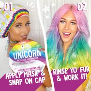 Bear Fruits Magical Unicorn Moisture & Hydration Hair Mask 20ml & Cap 1 бр
