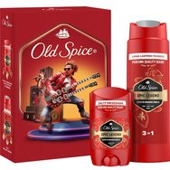 Old Spice Promo Epic Legend for Men Deodorant Stick 50ml & Shower - Shampoo Gel 250ml - Мъжки дезодорант стик и душ гел - шампоан с дълготраен аромат на бурбонска ванилия, черешов тютюн, опушен дъб и топъл амбър