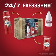 Old Spice Promo Captain After Shave Lotion 100ml & Deodorant Stick 50ml & 3 in 1 Shower Gel & Shampoo 250ml & Reusable Wooden Box 1 бр