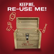 Old Spice Promo Captain After Shave Lotion 100ml & Deodorant Stick 50ml & 3 in 1 Shower Gel & Shampoo 250ml & Reusable Wooden Box 1 бр