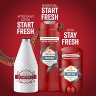 Old Spice Promo Captain After Shave Lotion 100ml & Deodorant Stick 50ml & 3 in 1 Shower Gel & Shampoo 250ml & Reusable Wooden Box 1 бр
