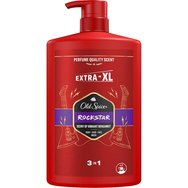 Old Spice Rockstar 3 in 1 Shower Gel & Shampoo 1L