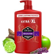 Old Spice Rockstar 3 in 1 Shower Gel & Shampoo 1L