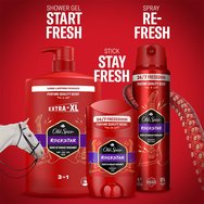 Old Spice Rockstar 3 in 1 Shower Gel & Shampoo 1L