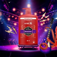 Old Spice Rockstar 3 in 1 Shower Gel & Shampoo 1L
