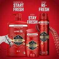 Old Spice Epic Legend 3 in 1 Shower Gel & Shampoo 1L