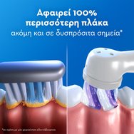 Oral-B iO 2 Clean & Gentle Electric Toothbrush Calm Pink Електрическа Четка за Зъби с 3 Режима на Почистване & Сензор за Натиск в Розов Цвят с Калъф за Пренасяне 1 Брой