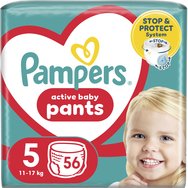 Pampers Active Baby Pants Νο5 (12-17kg) 56 бр