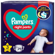 Pampers Night Pants No3 (6-11kg) 29 пелени