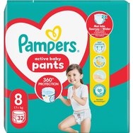 Pampers Active Baby Pants Νο8 (17+kg) 32 бр
